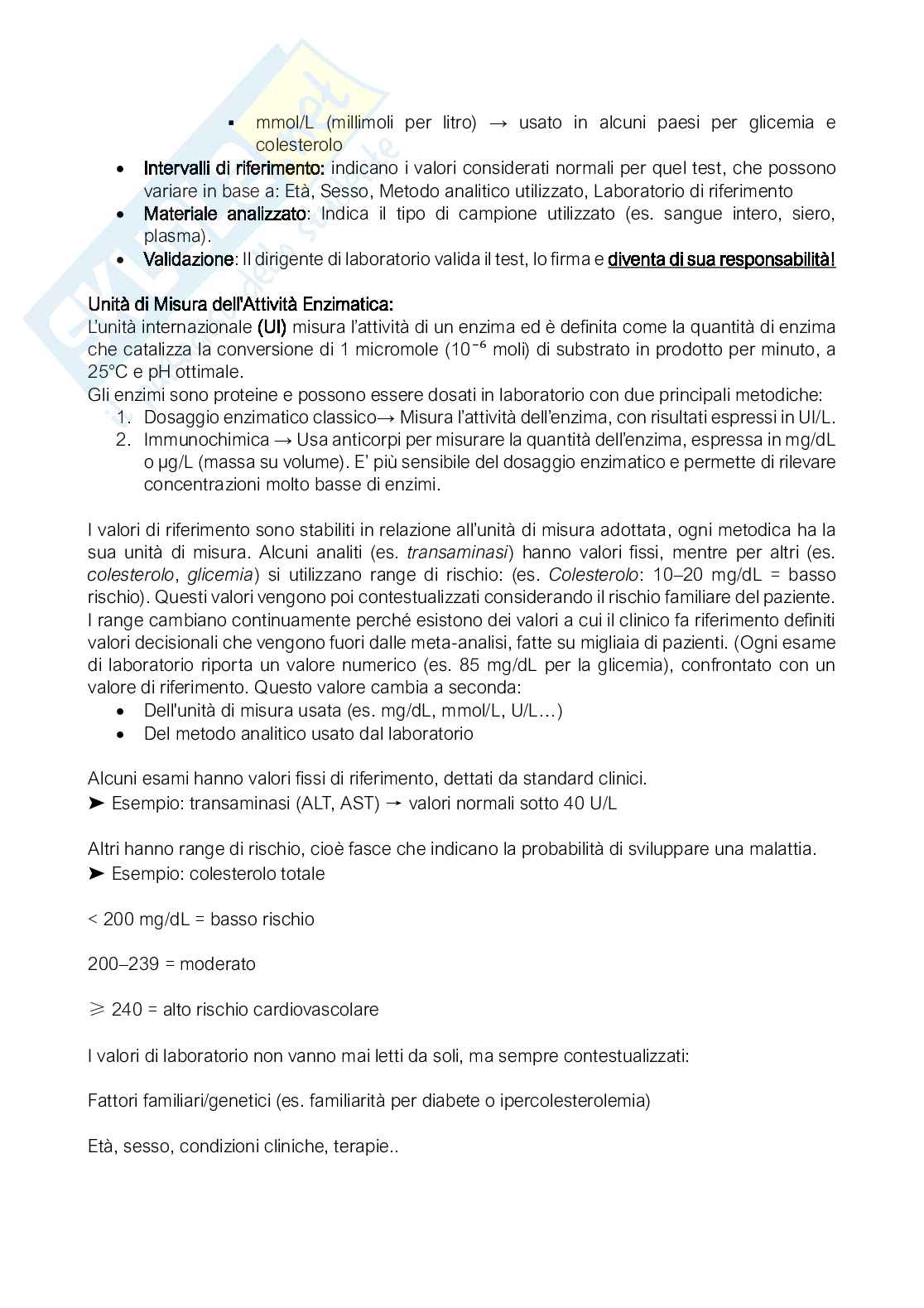 Biochimica clinica Pag. 16
