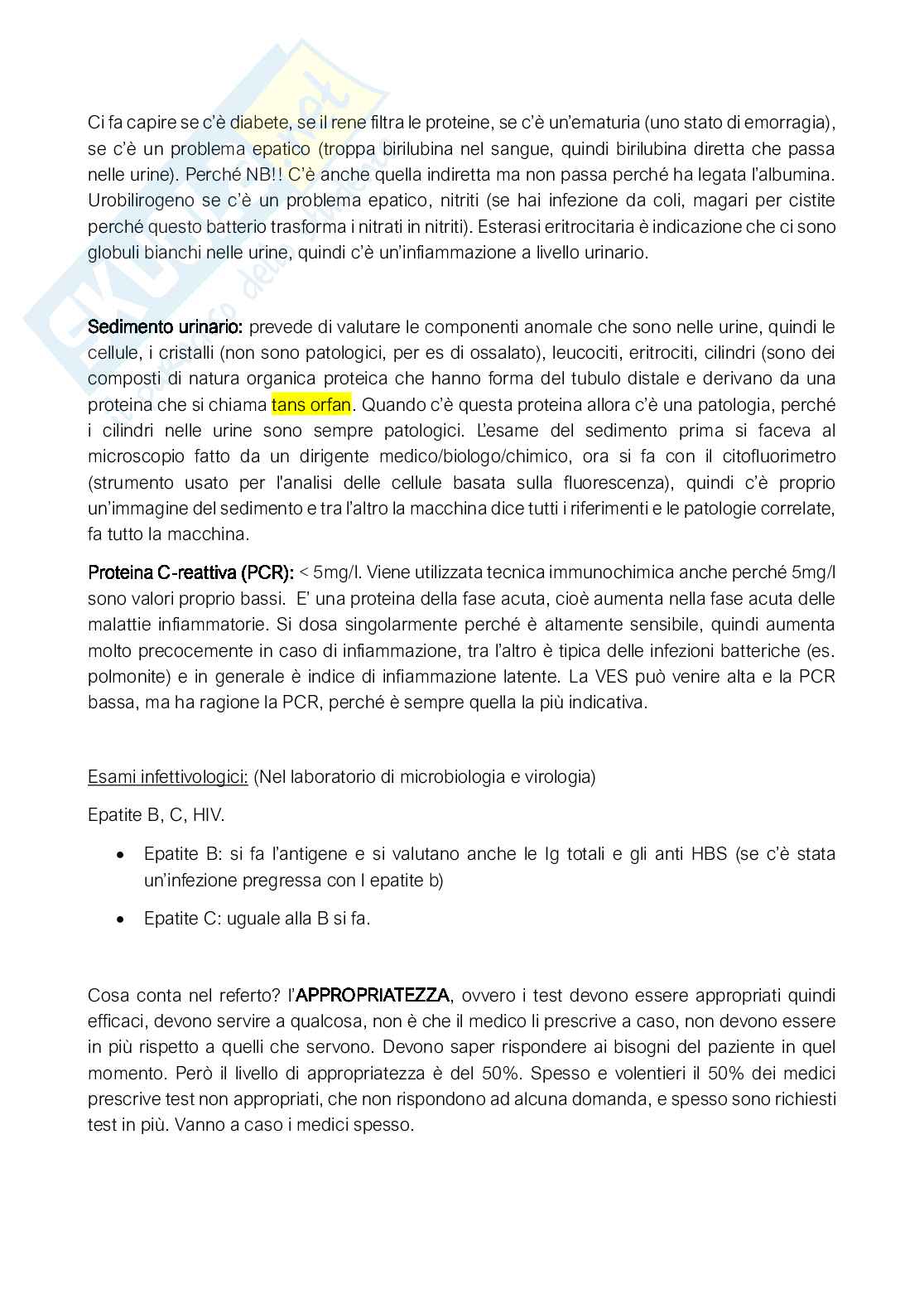 Biochimica clinica Pag. 26