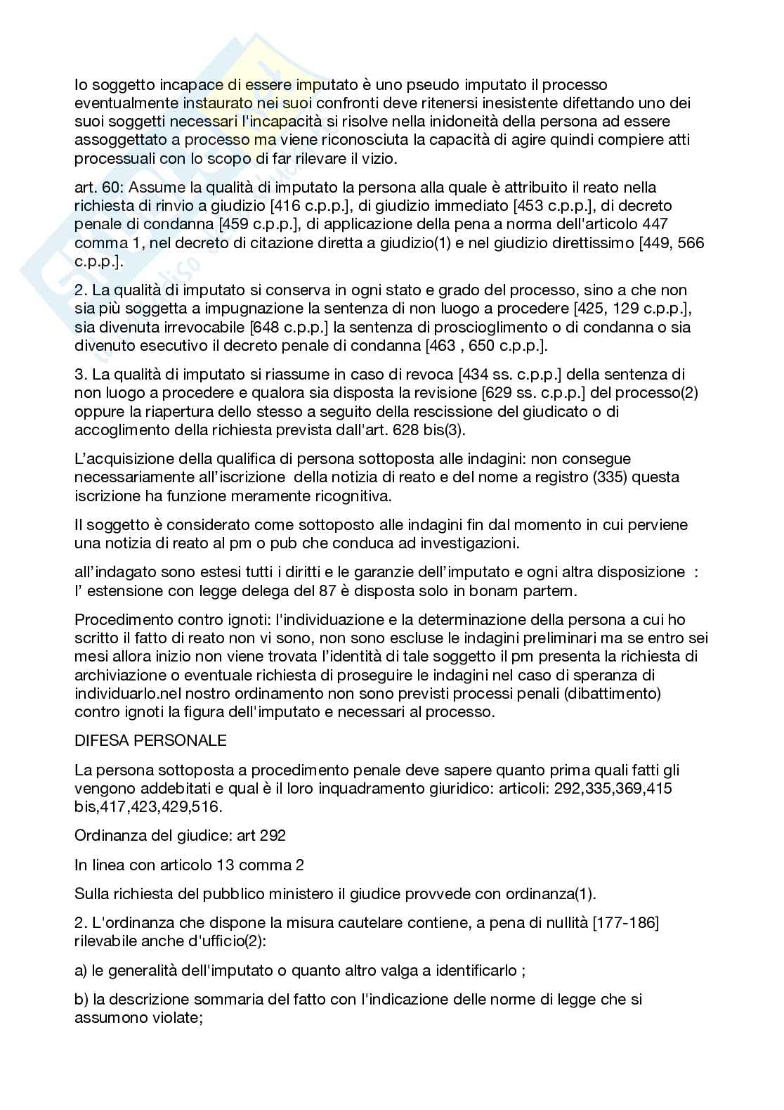 Diritto alla difesa  Pag. 2