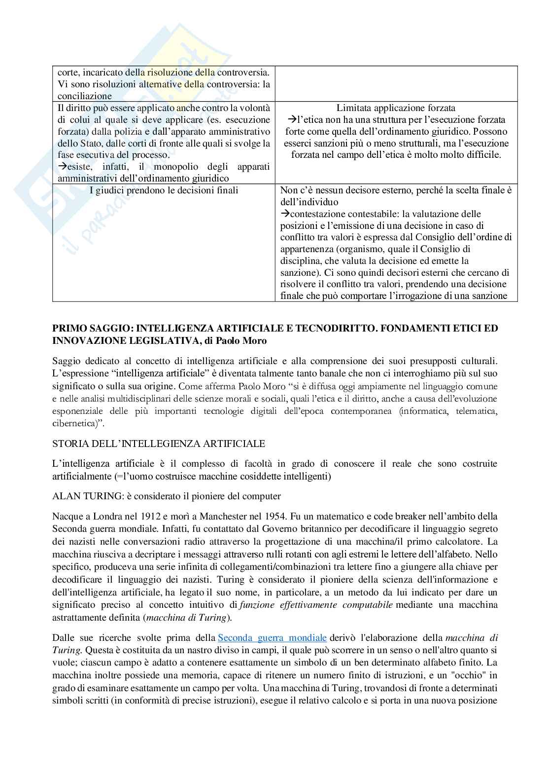Etica diritto e tecnologia Pag. 16