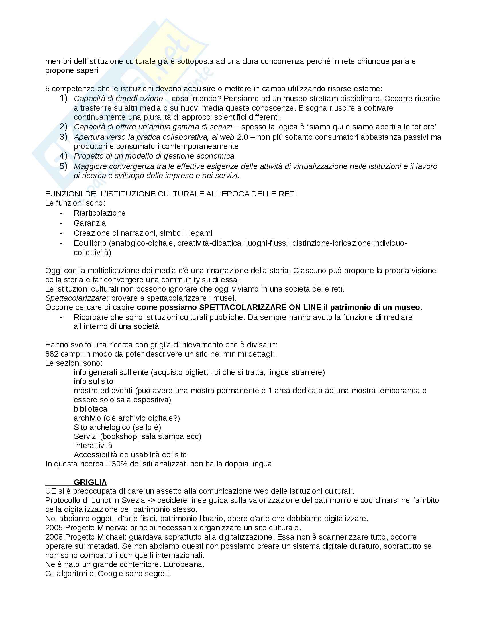 Lezioni, Mediologia Pag. 6