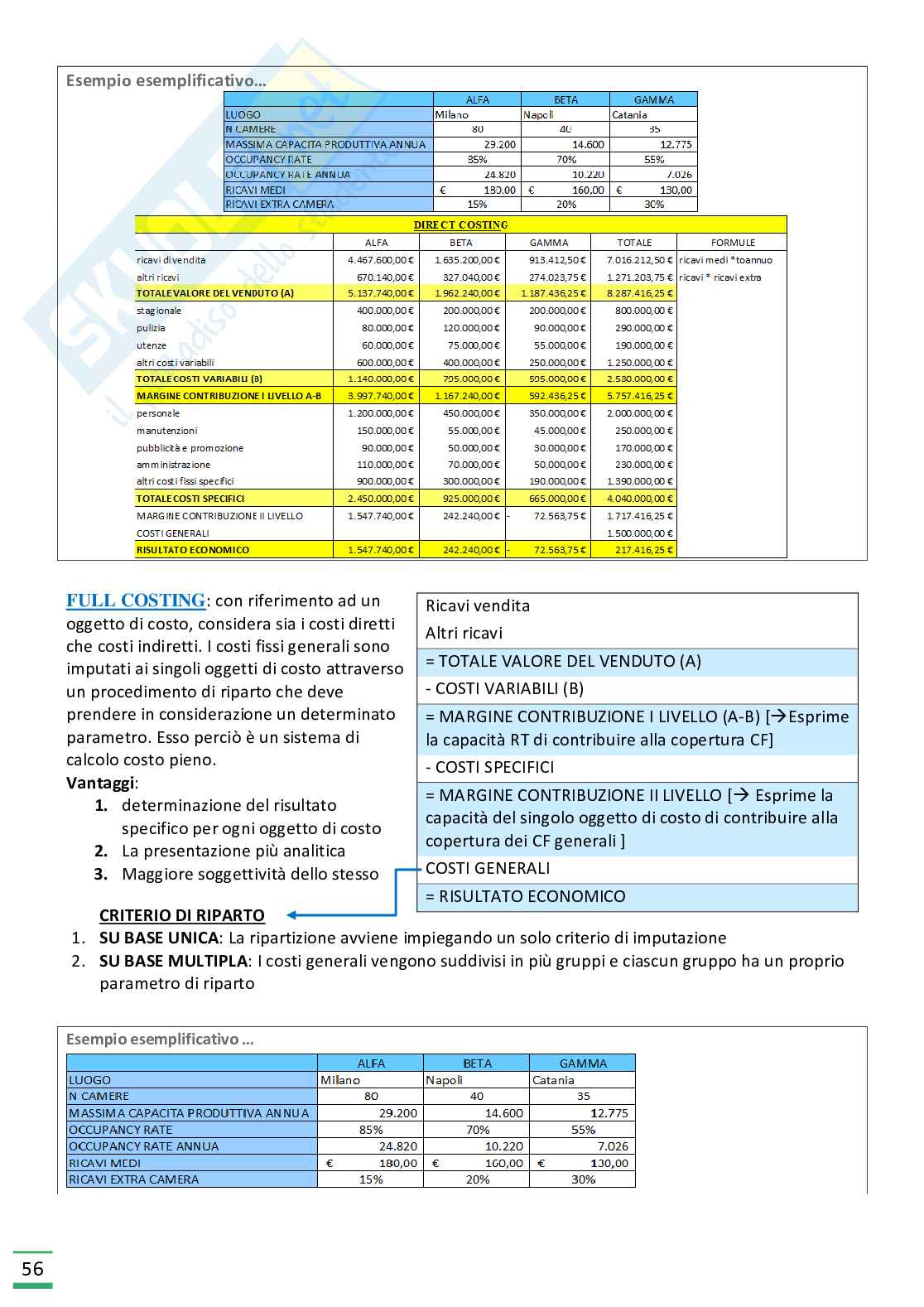 Economia aziendale  Pag. 56