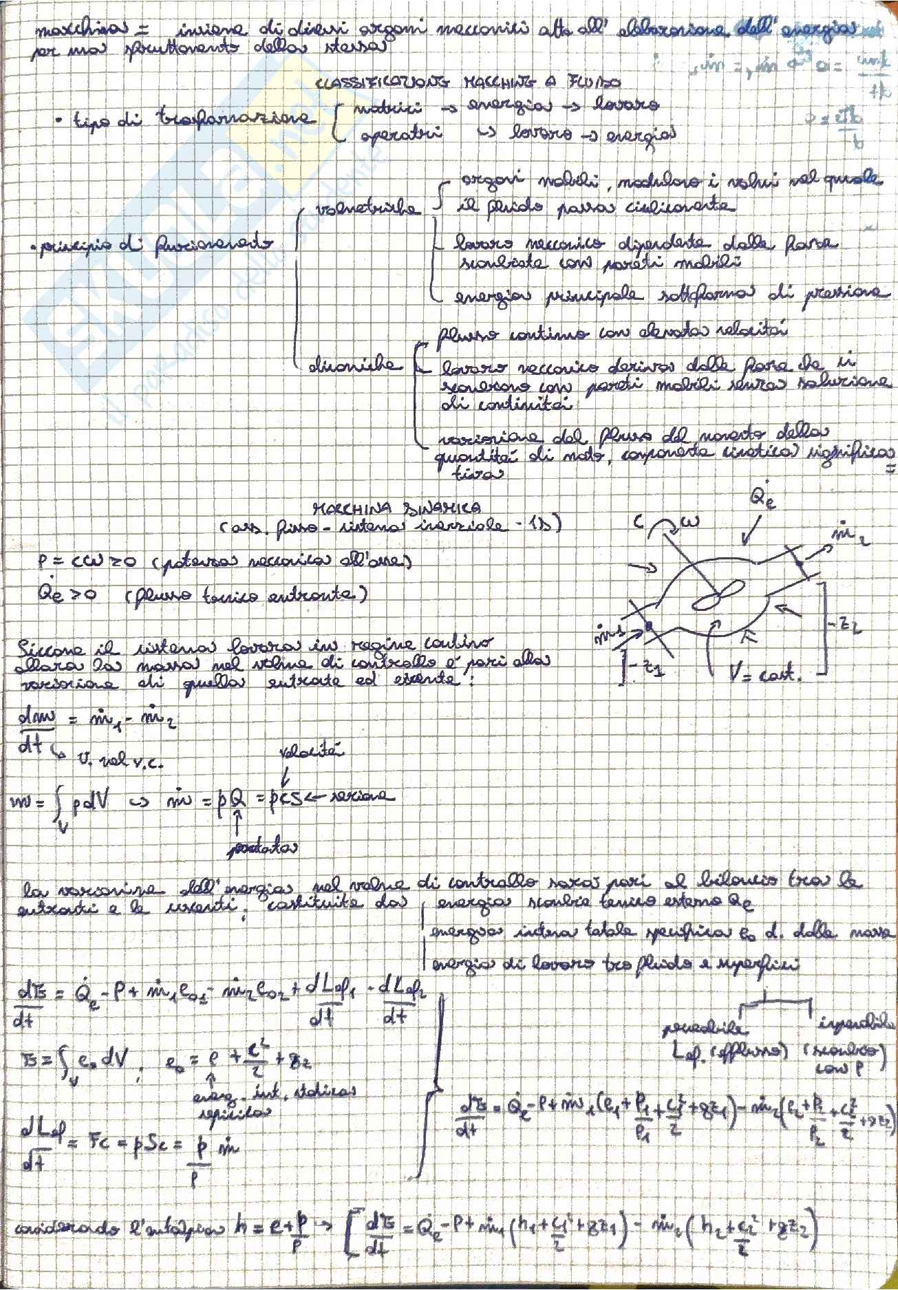 Appunti Macchine e sistemi energetici  Pag. 1