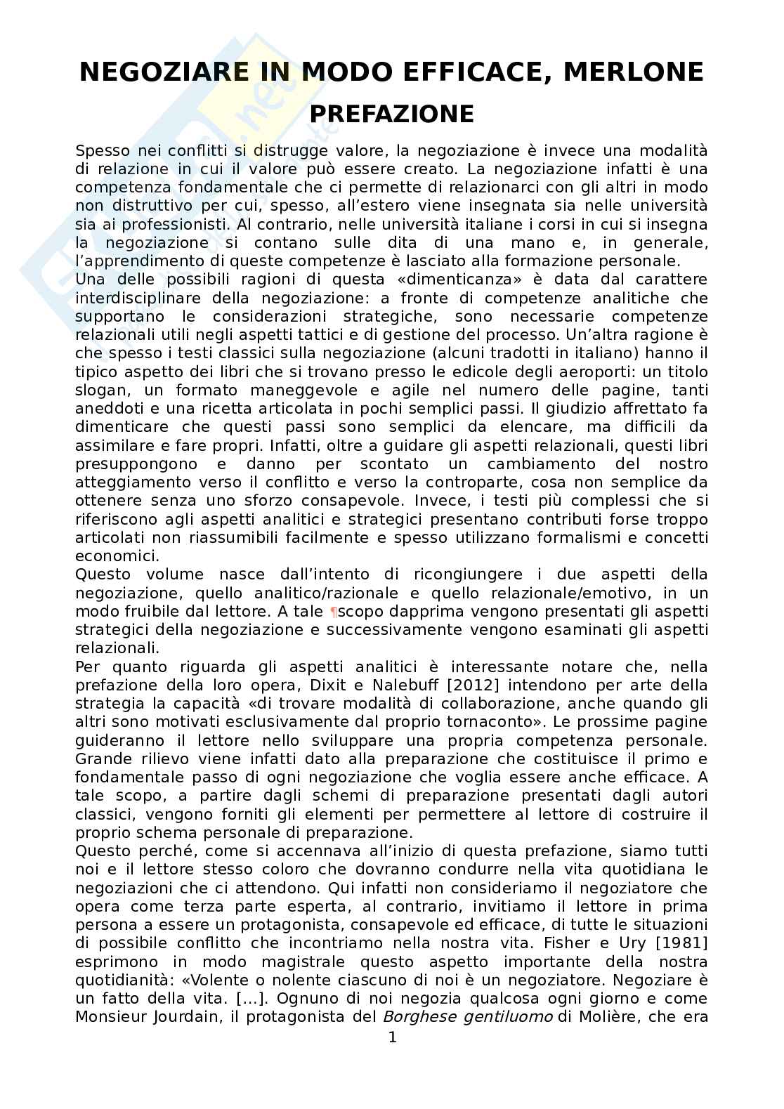 Appunti diritto del lavoro Pag. 1
