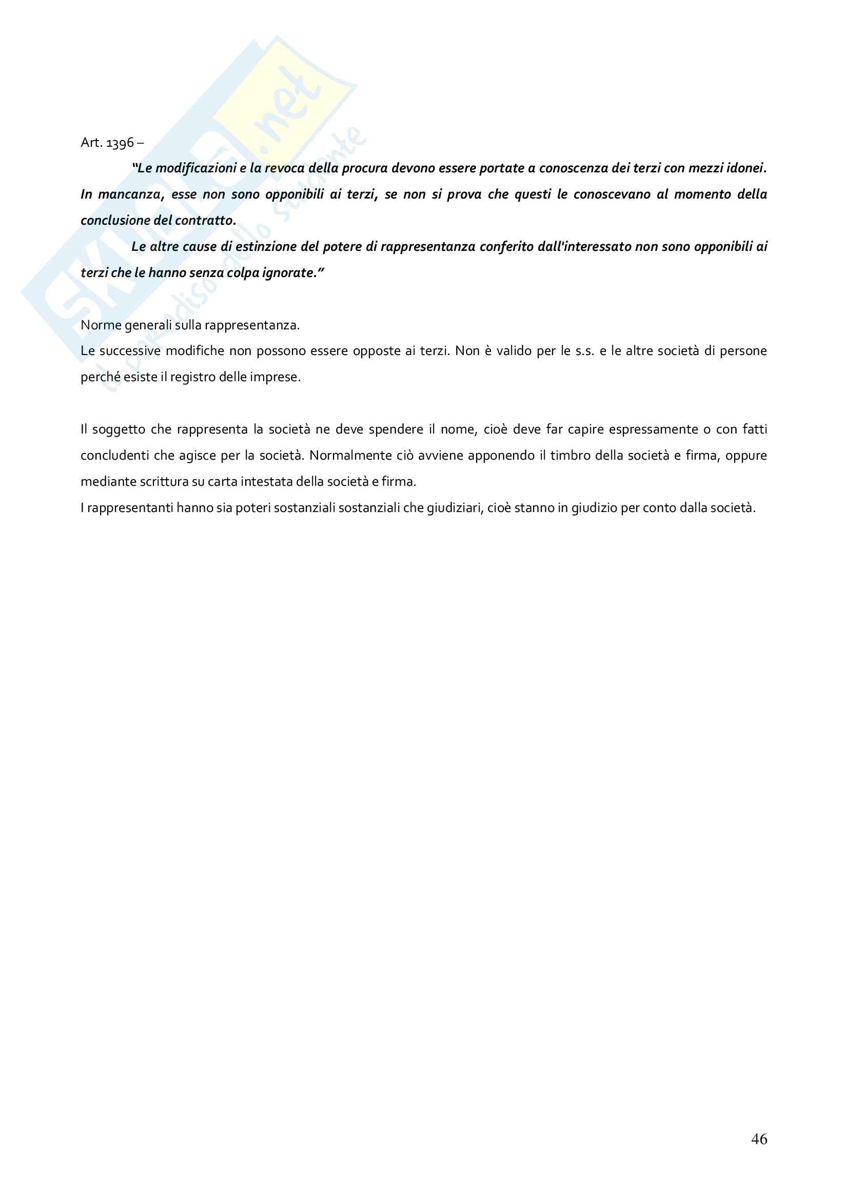Diritto del governo delle imprese - la governance nelle S.r.l Pag. 46