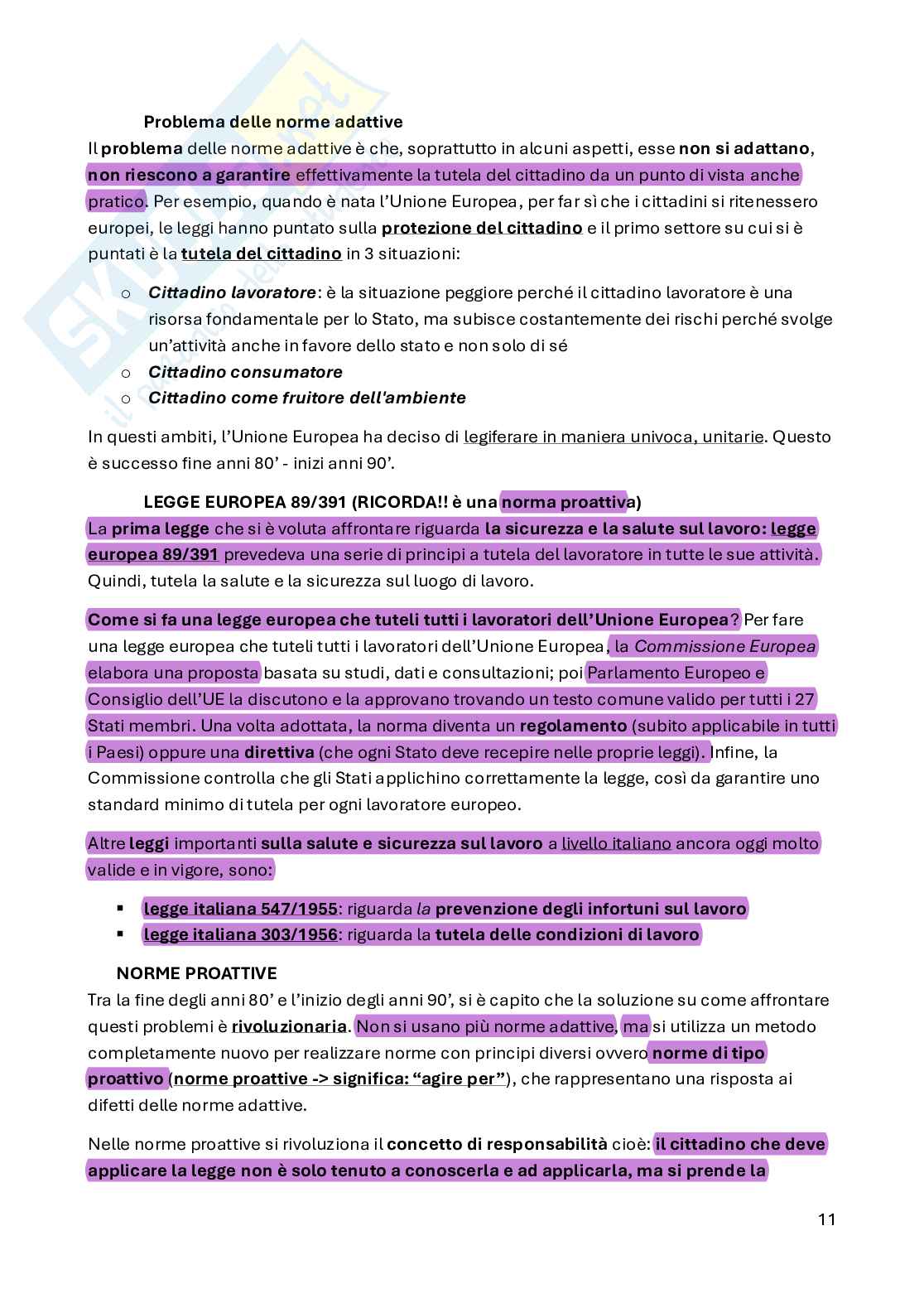 Good Manufacturing Practice - parte 1 Pag. 11