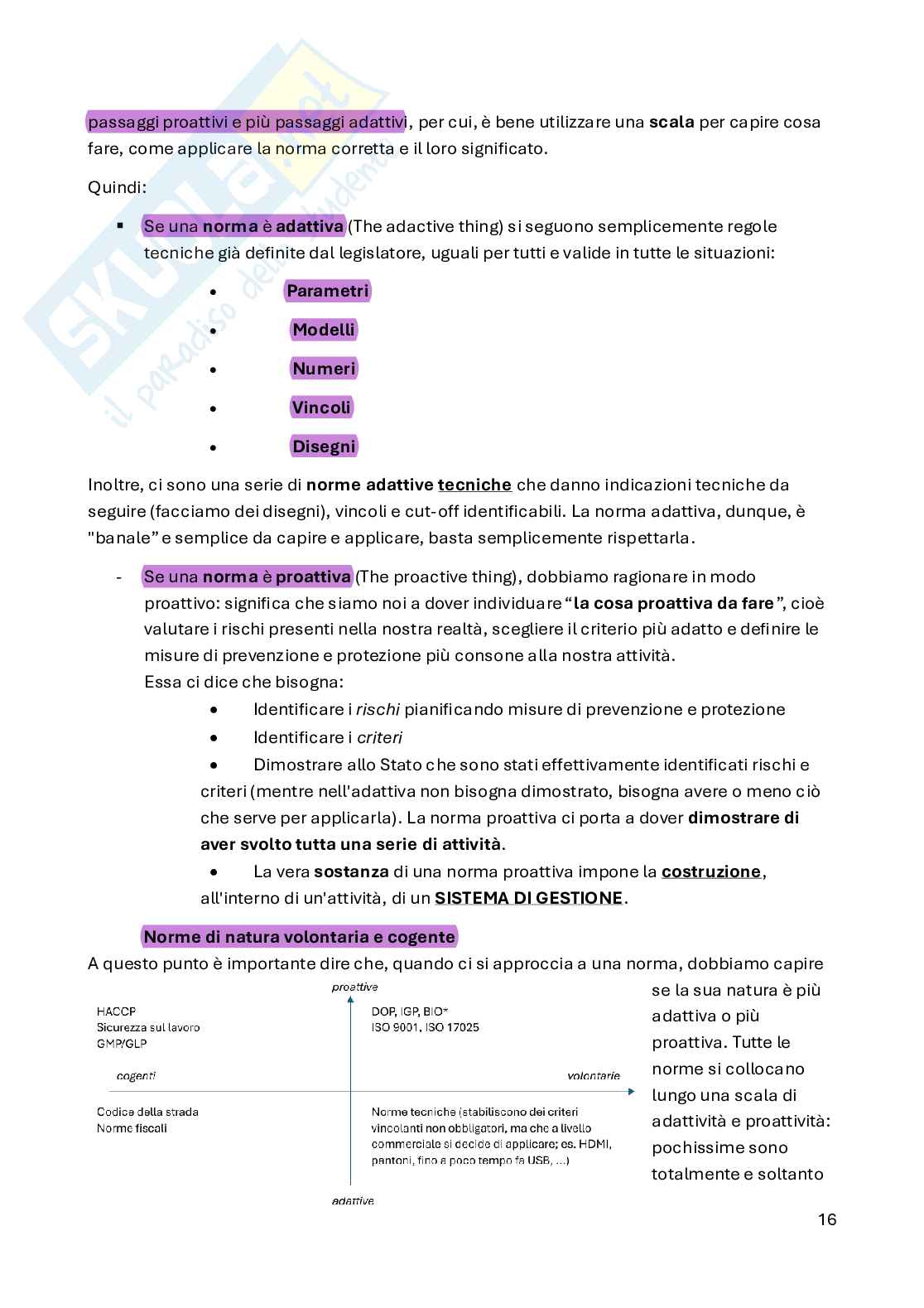 Good Manufacturing Practice - parte 1 Pag. 16