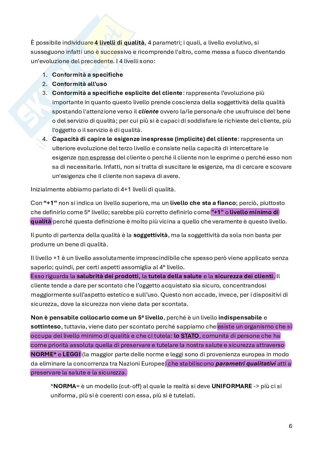 Good Manufacturing Practice - parte 1 Pag. 6