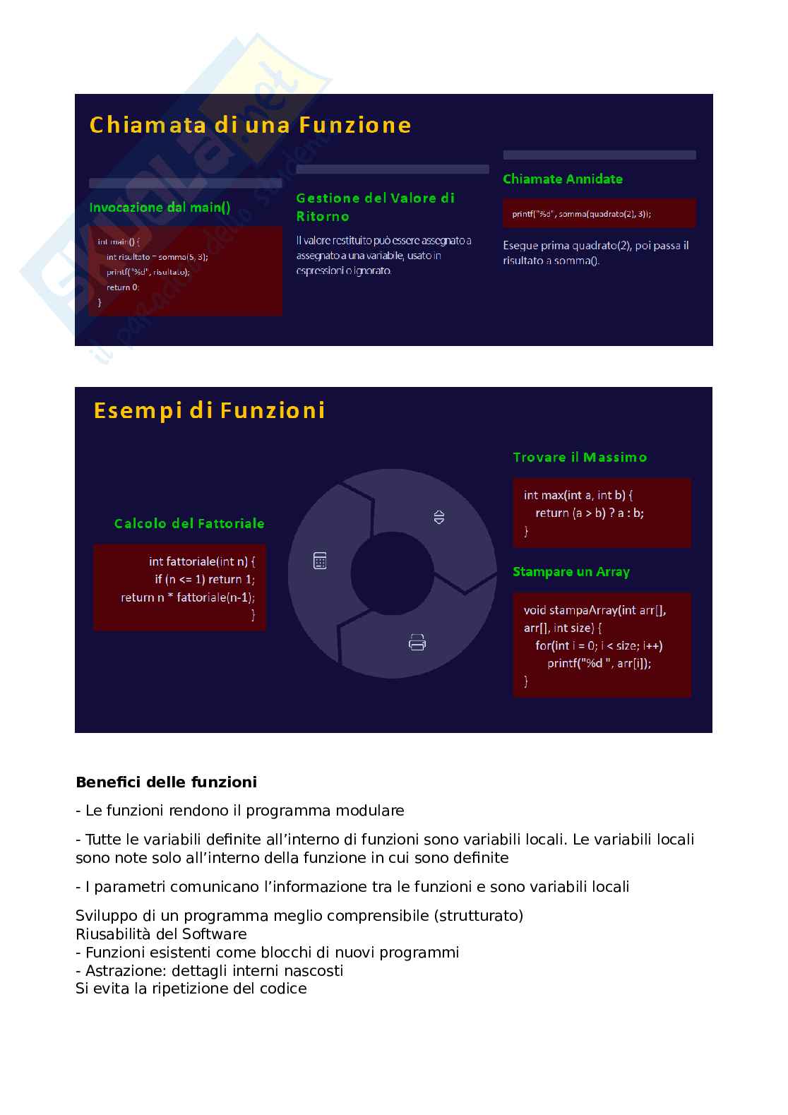 Linguaggio C Pag. 36