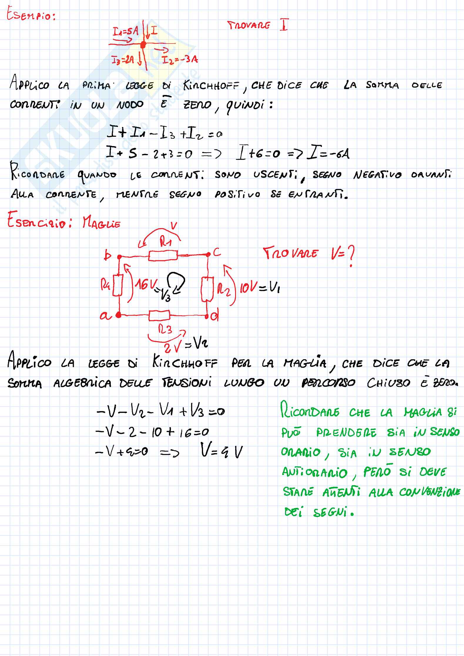 Esercizi elettrotecnica Pag. 1