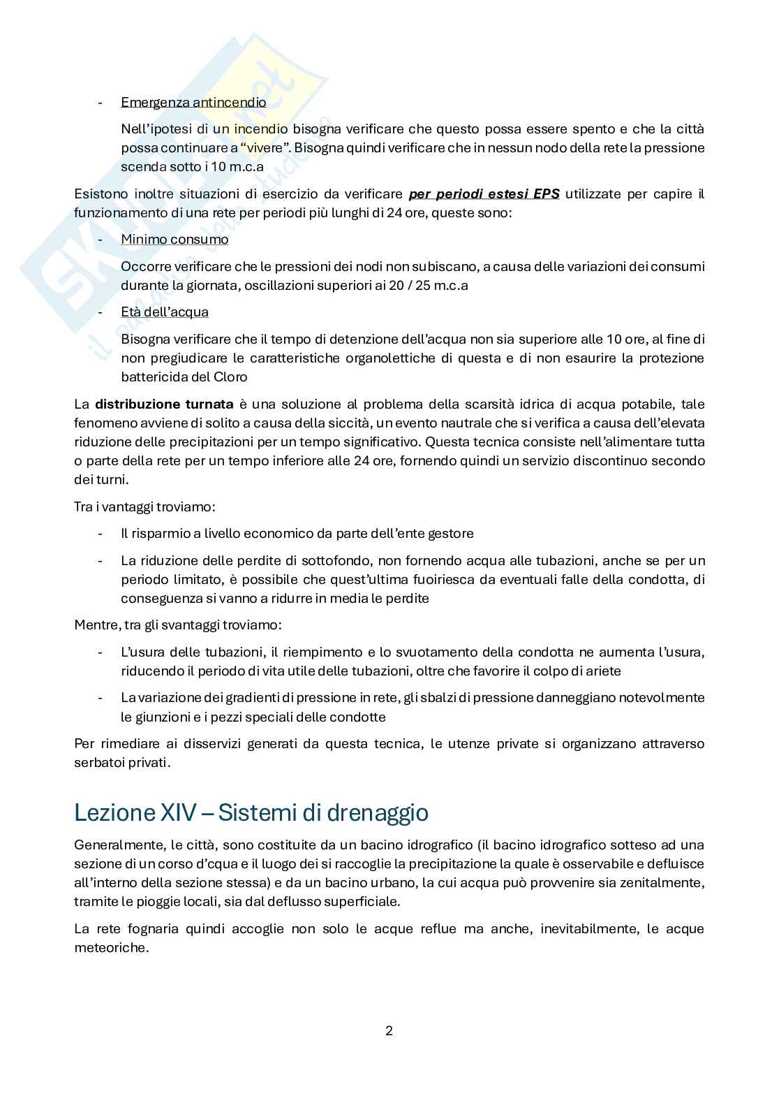 Appunti di Acquedotti e fognature Pag. 41
