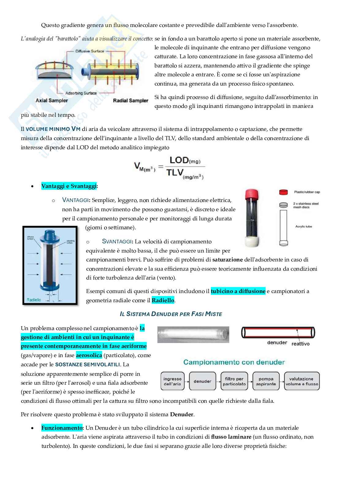 Appunti approfonditi Rischi ambientali e salute Pag. 51