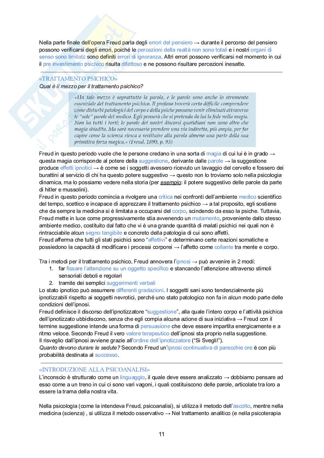 Psicologia dinamica Pag. 11