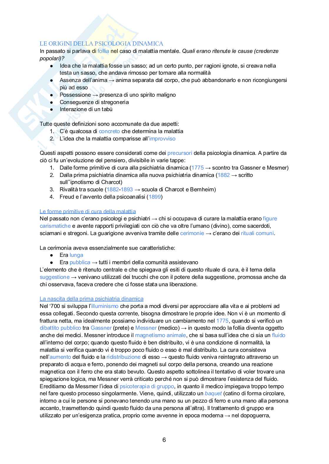 Psicologia dinamica Pag. 6