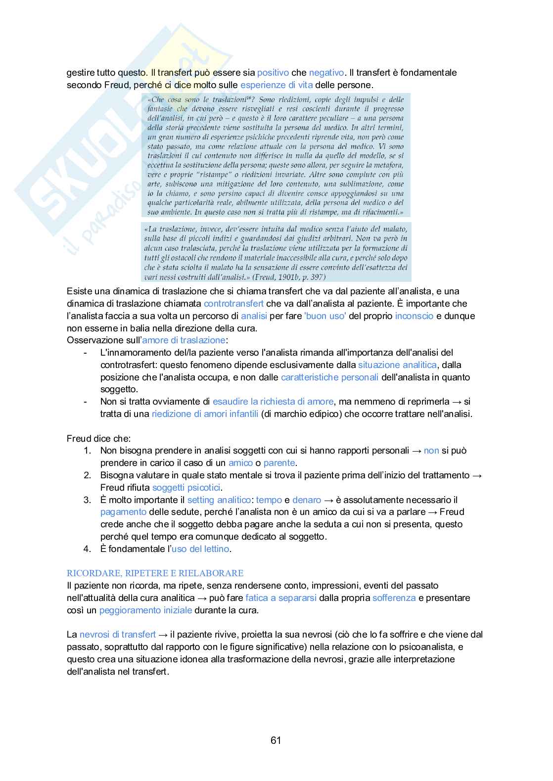 Psicologia dinamica Pag. 61
