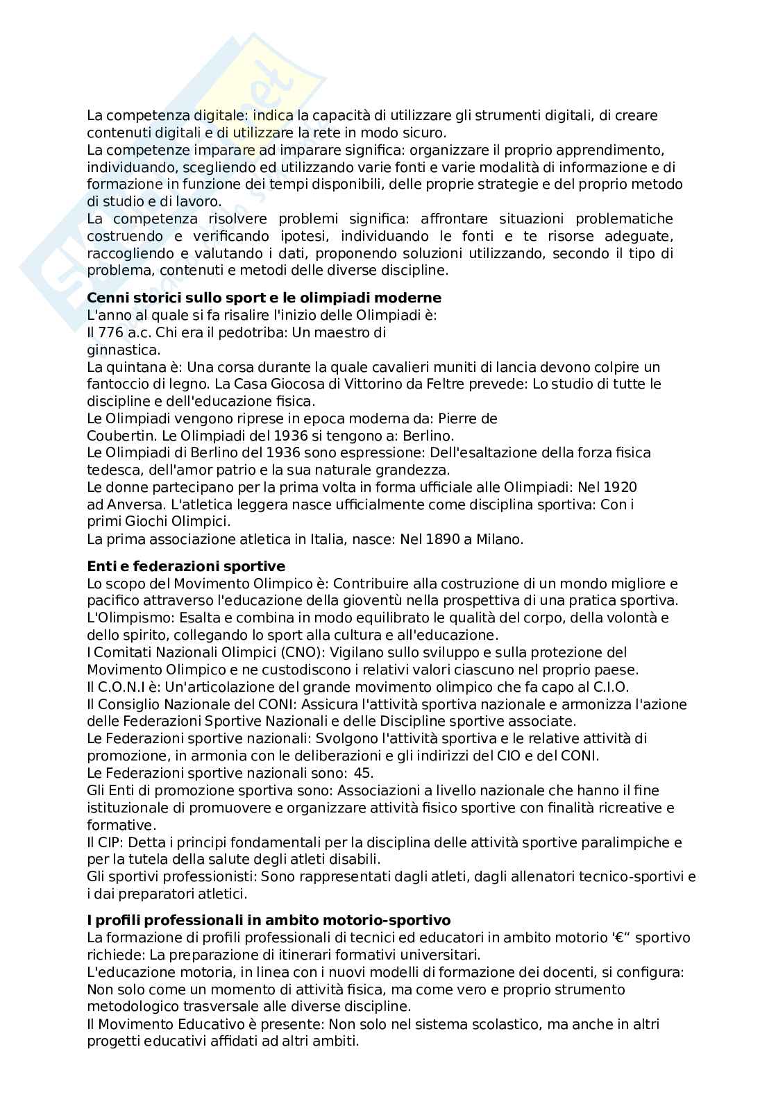 Domande e risposta Educazione motorie e disagio sociale Pag. 41