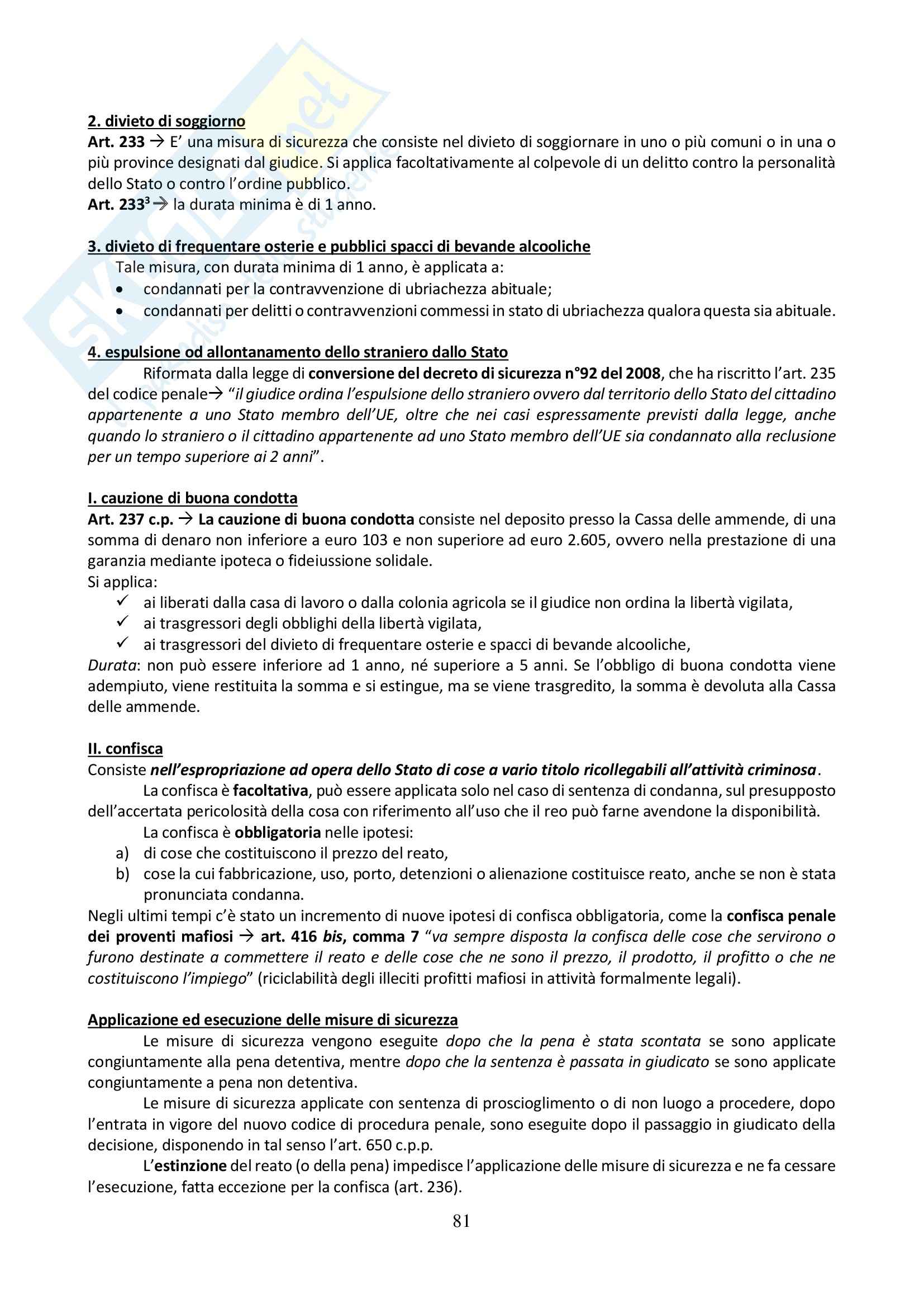Riassunto esame Diritto Penale, prof. Sgubbi, libro consigliato Diritto Penale: Parte Generale di Fiandaca e Musco Pag. 81