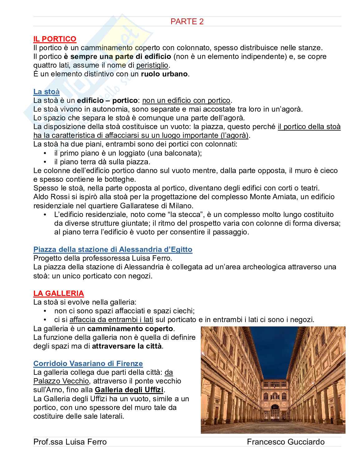 Caratteri tipologici dell'architettura Pag. 11