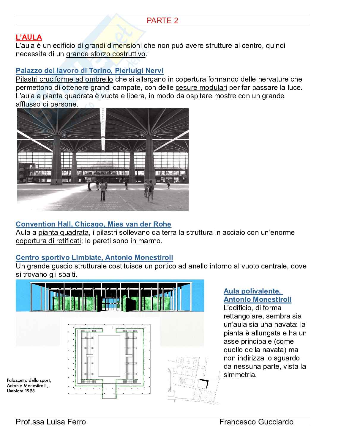 Caratteri tipologici dell'architettura Pag. 16