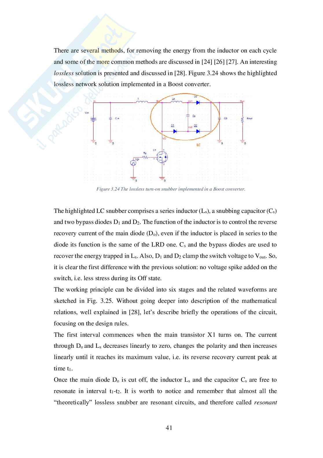 Progettazione e analisi di un convertitore Boost DC/DC per sistemi di veicoli elettrici Pag. 51