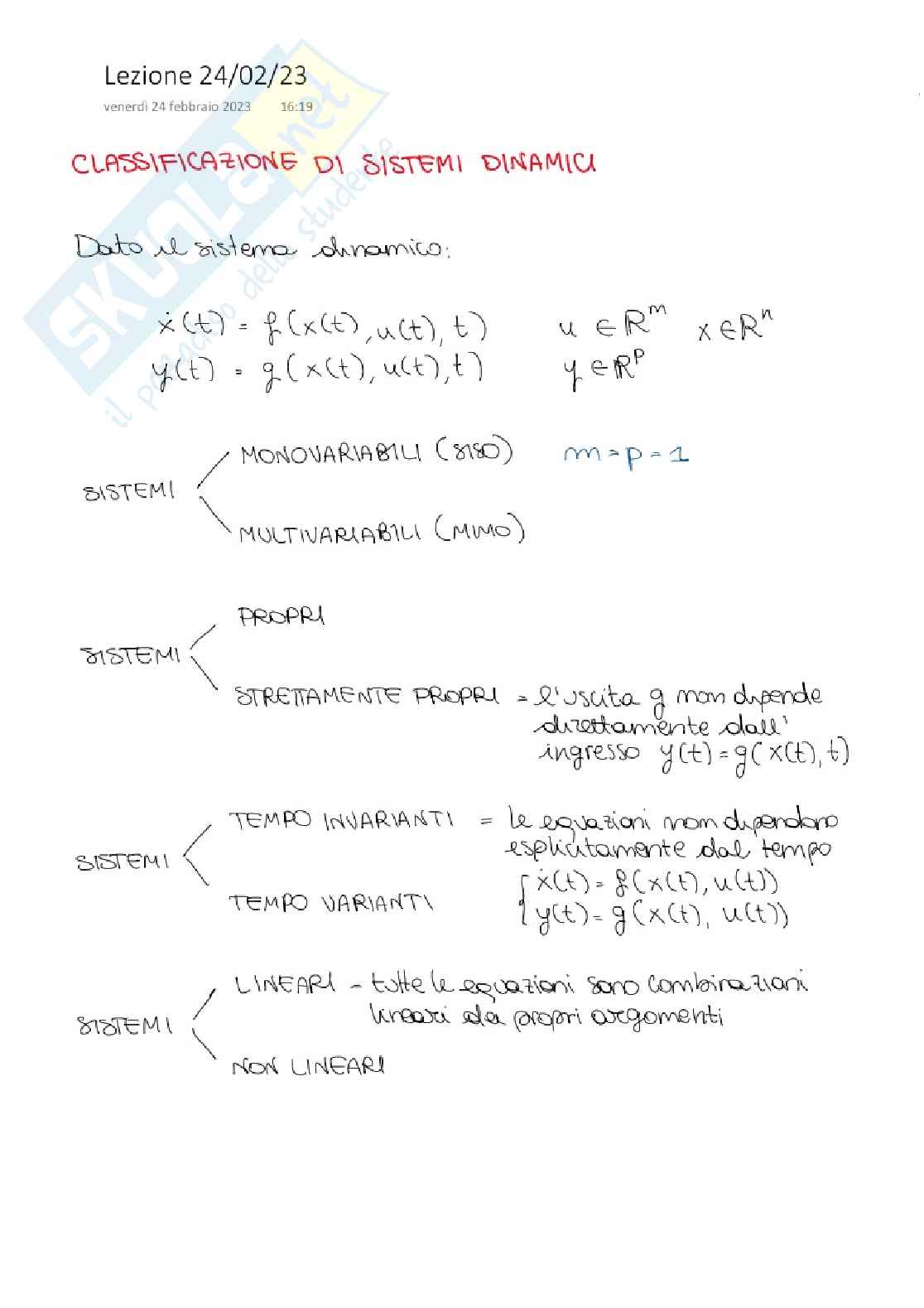 Appunti di Fondamenti di automatica Pag. 16
