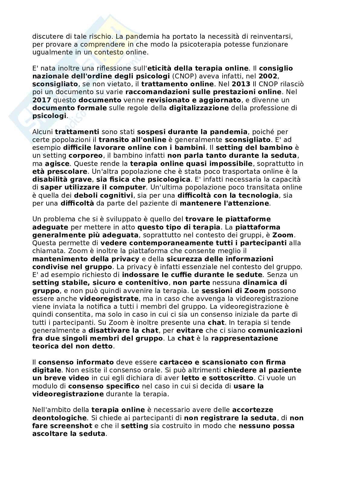 Appunti di Psicodinamica dei gruppi Pag. 36