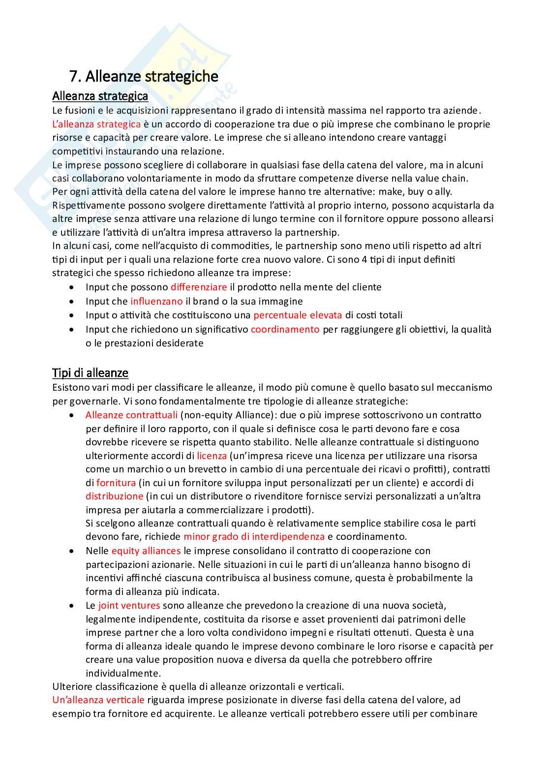 Strategia d'impresa a.a 2023/2024 Pag. 26