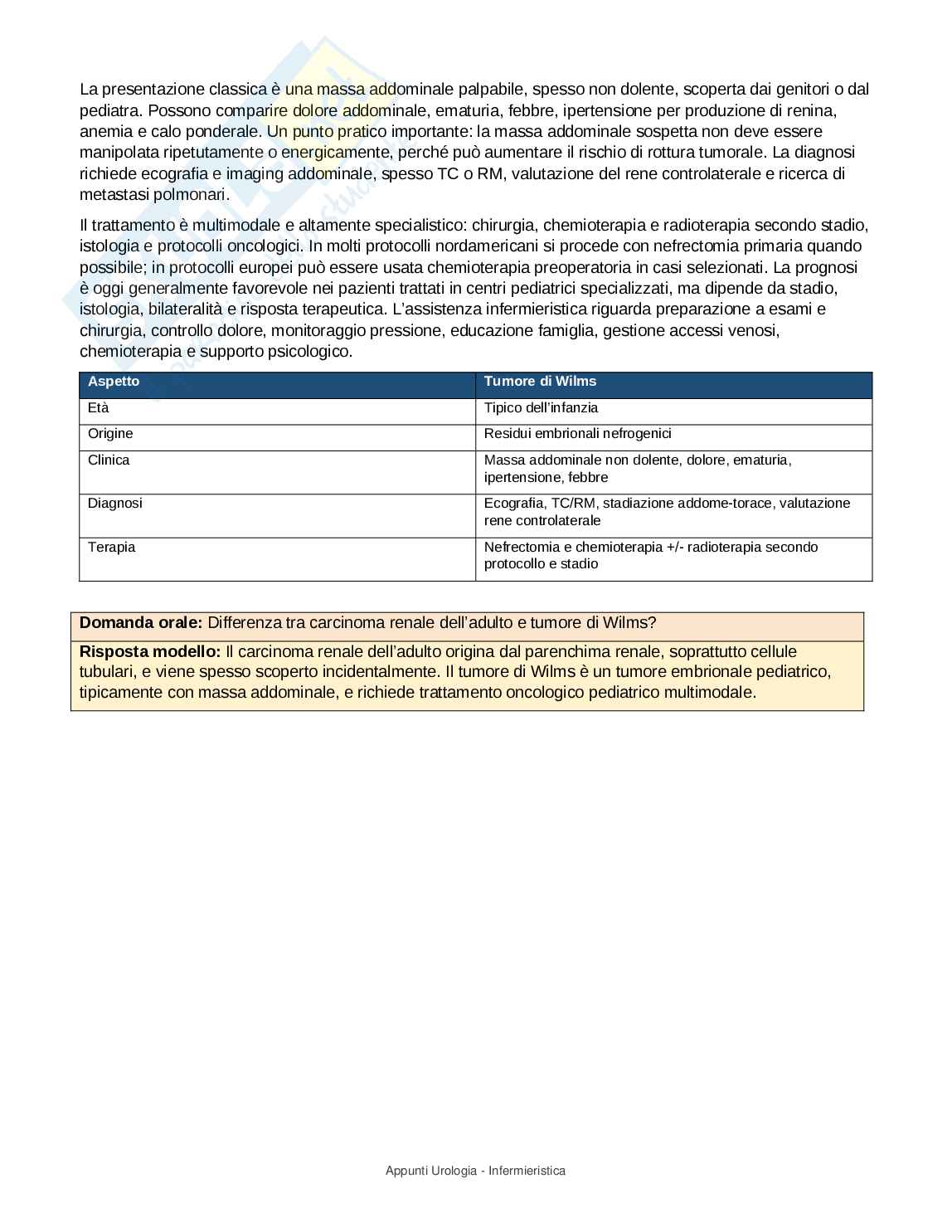 Urologia - Appunti completi per Infermieristica con domande d’esame Pag. 11
