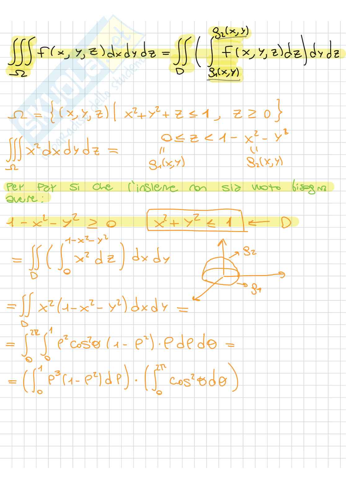 Integrali tripli  Pag. 2