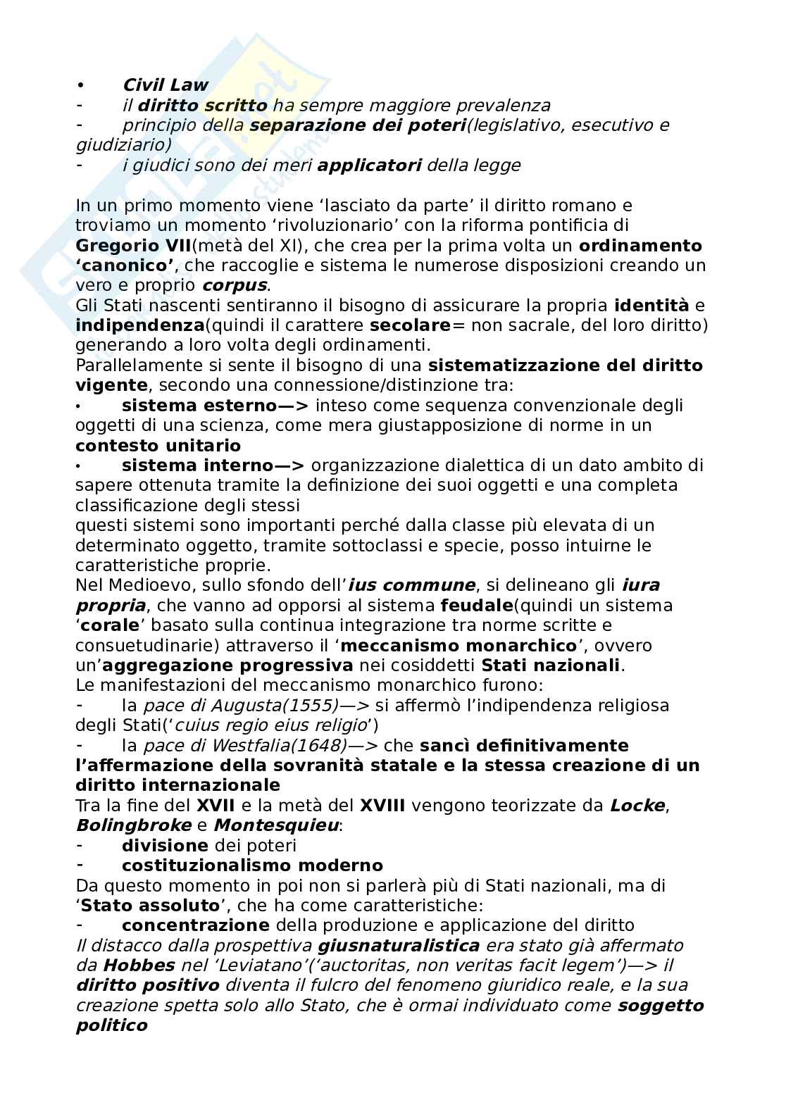 Riassunto esame Istituzioni di Diritto Pubblico, Prof. Fontana Giampaolo, libro consigliato Diritto pubblico - VI edizione, Modugno, Cicconetti Pag. 2