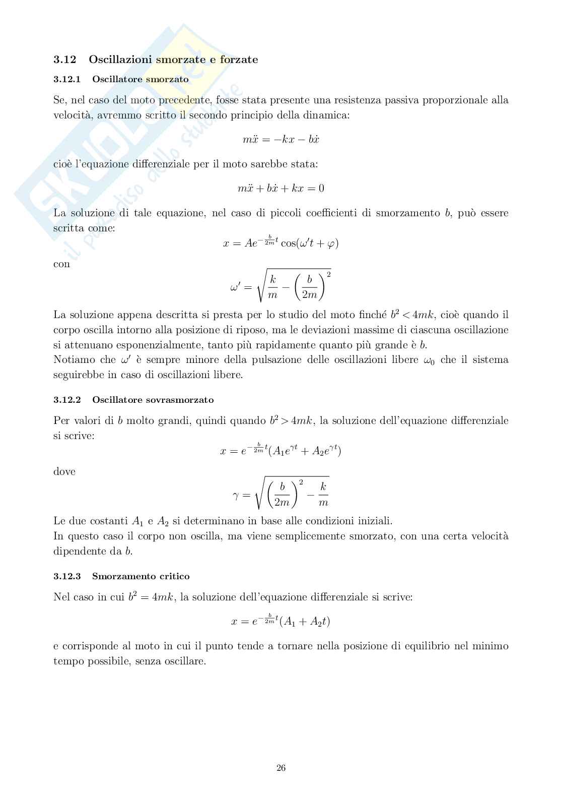 Appunti di Fisica I Pag. 26