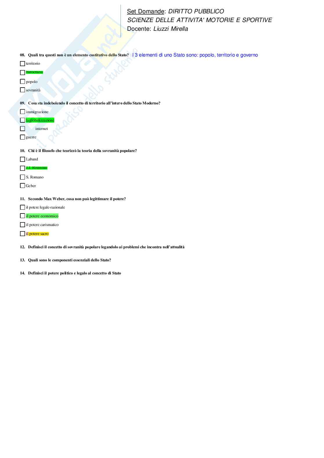 Paniere Diritto pubblico Pag. 6