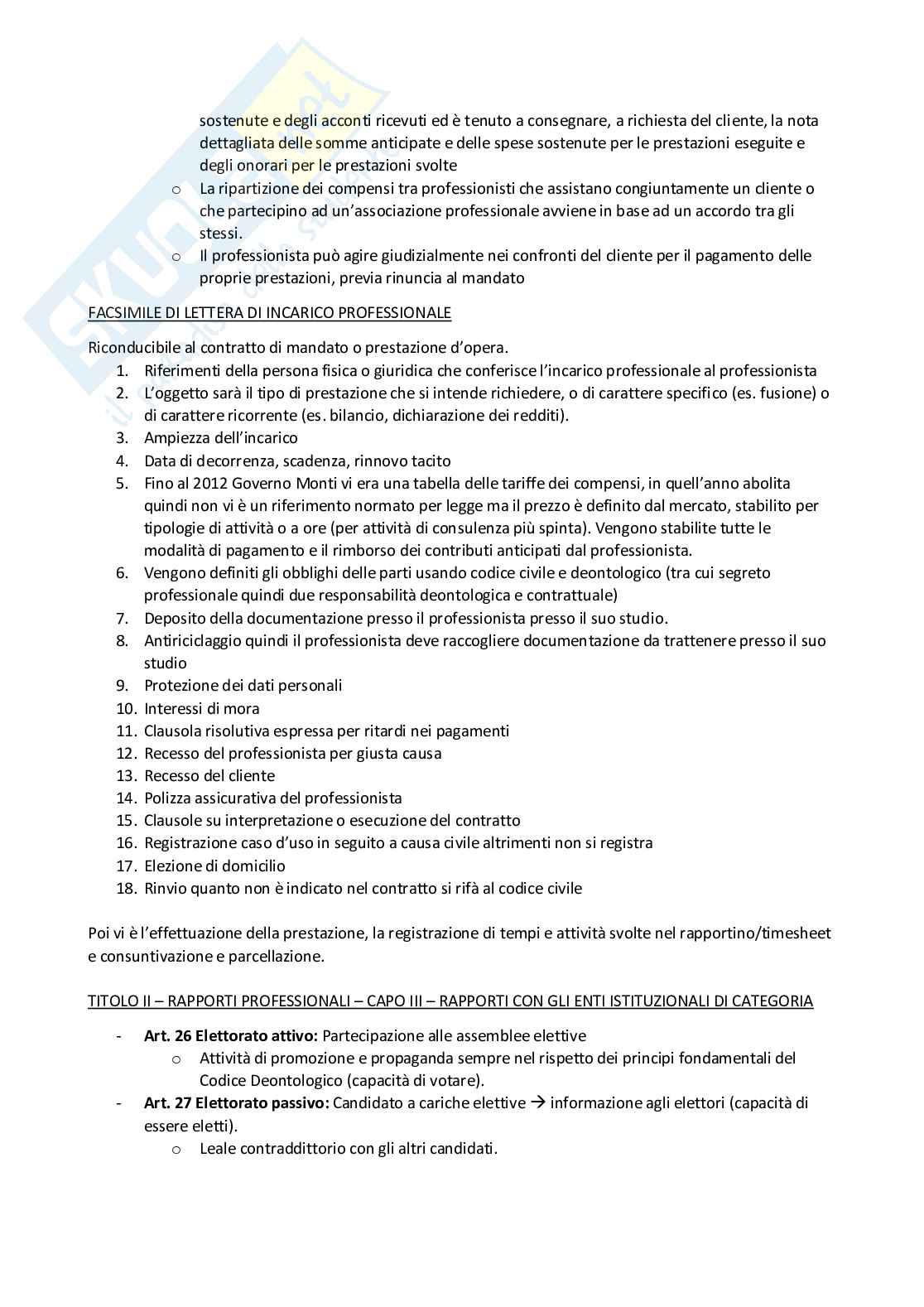 Appunti di Deontologia e standard di pratica professionale con slide, esempi e commenti delle lezioni Pag. 11