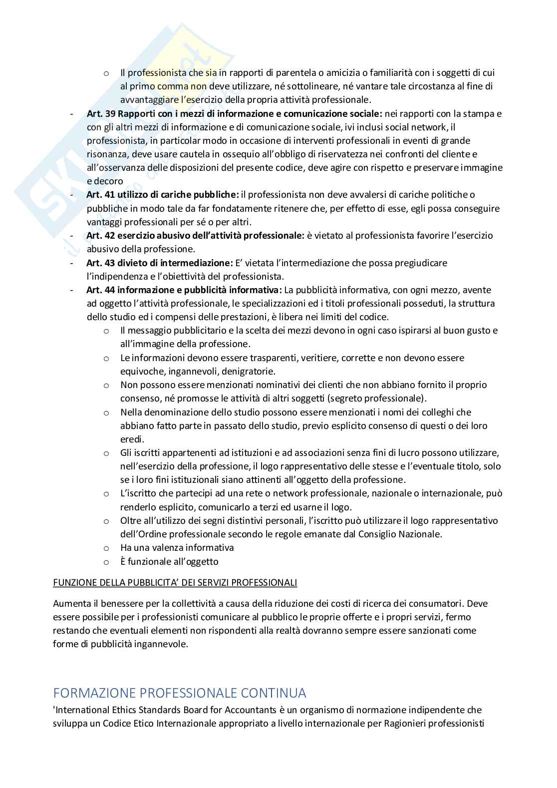 Appunti di Deontologia e standard di pratica professionale con slide, esempi e commenti delle lezioni Pag. 16