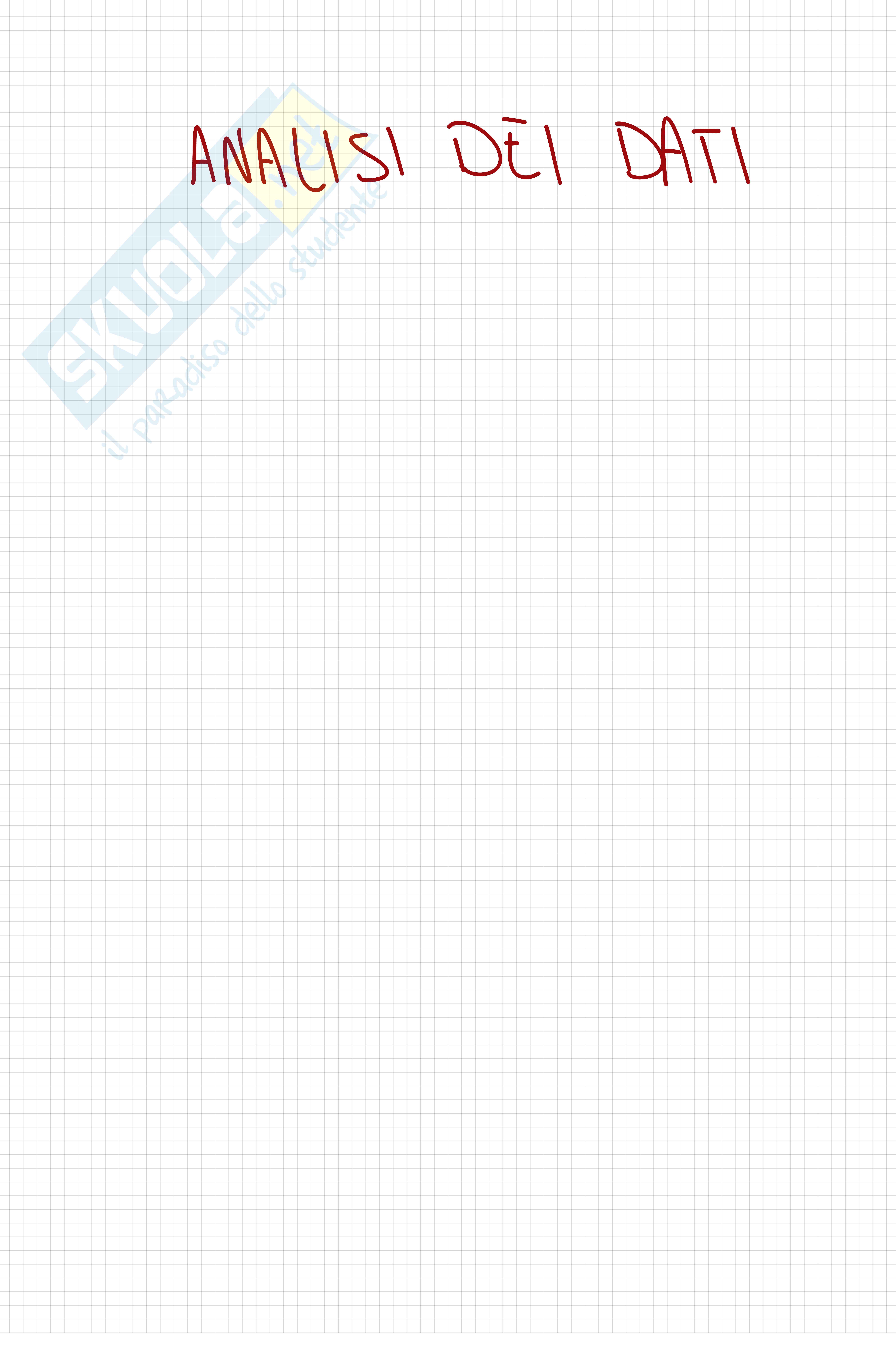 Analisi dei dati Pag. 2