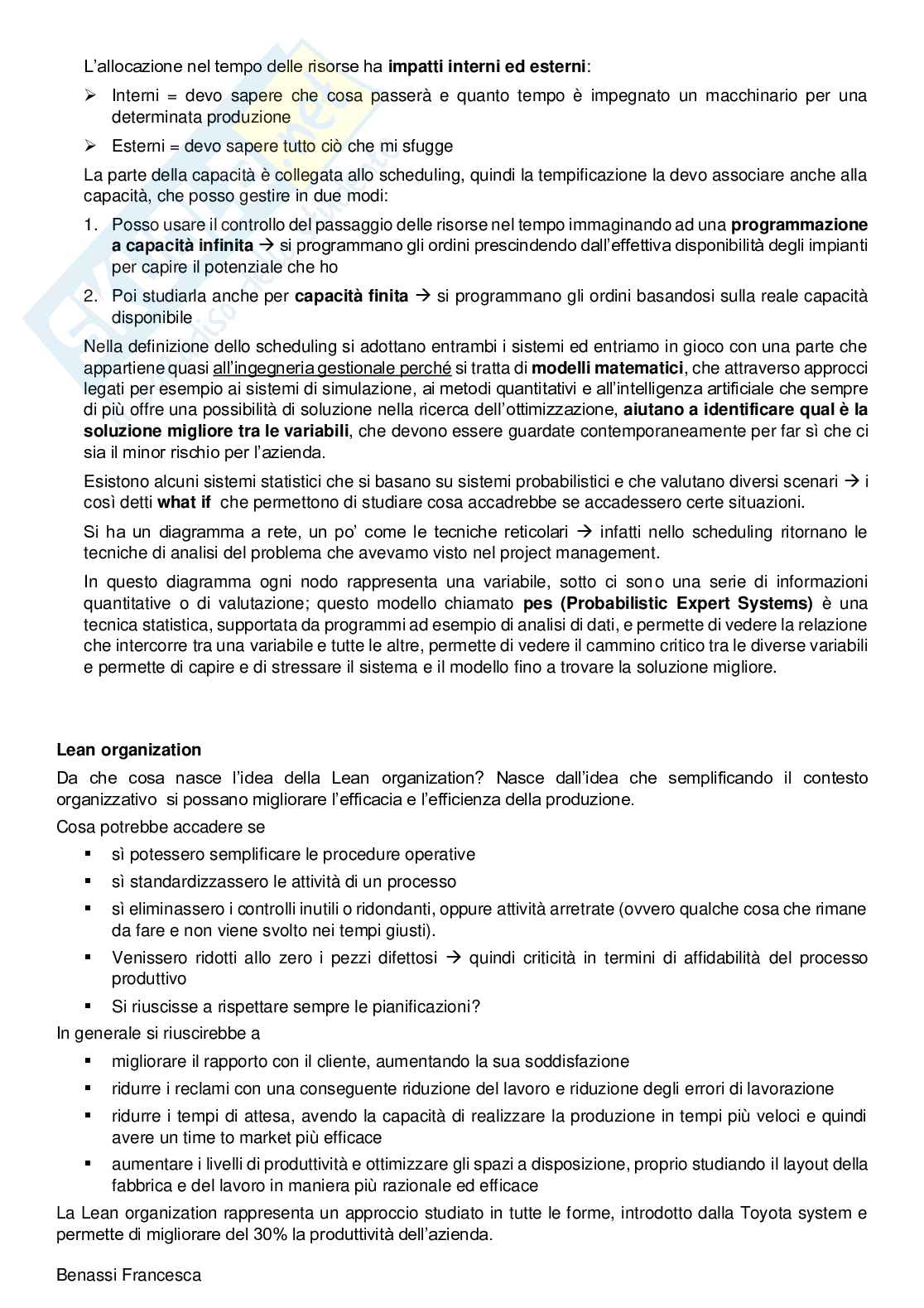 Tecnologia dei cicli produttivi Pag. 56