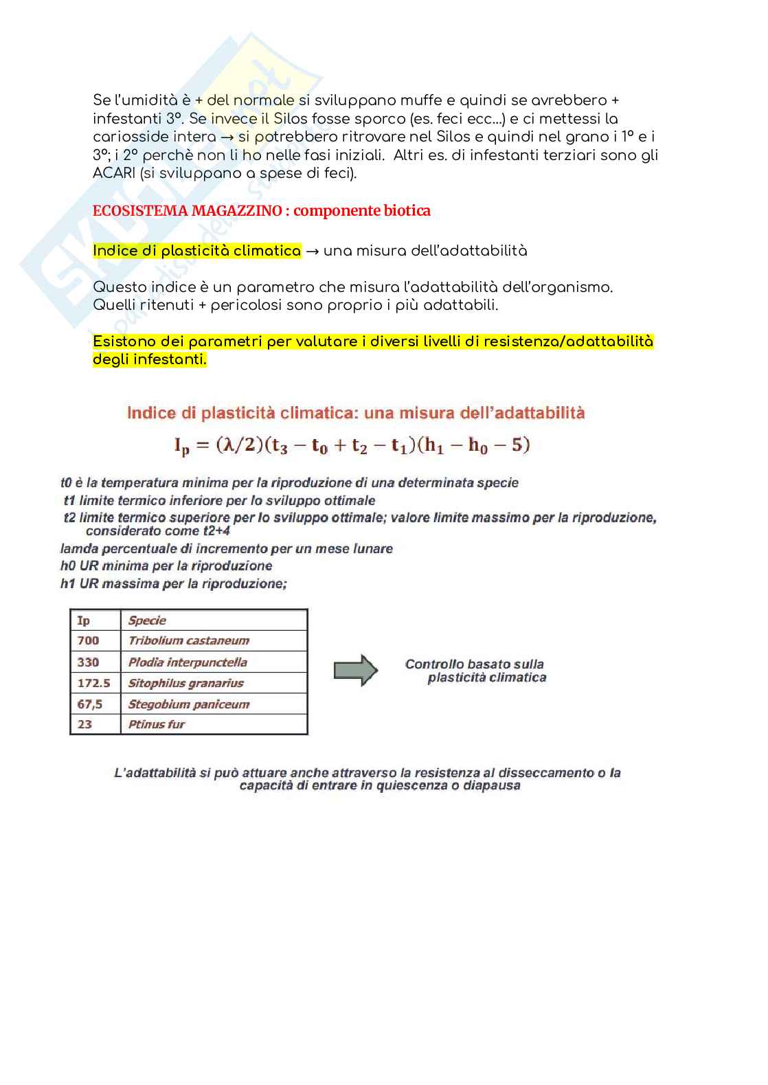 Entomologia (senza la parte in post-raccolta) Pag. 21