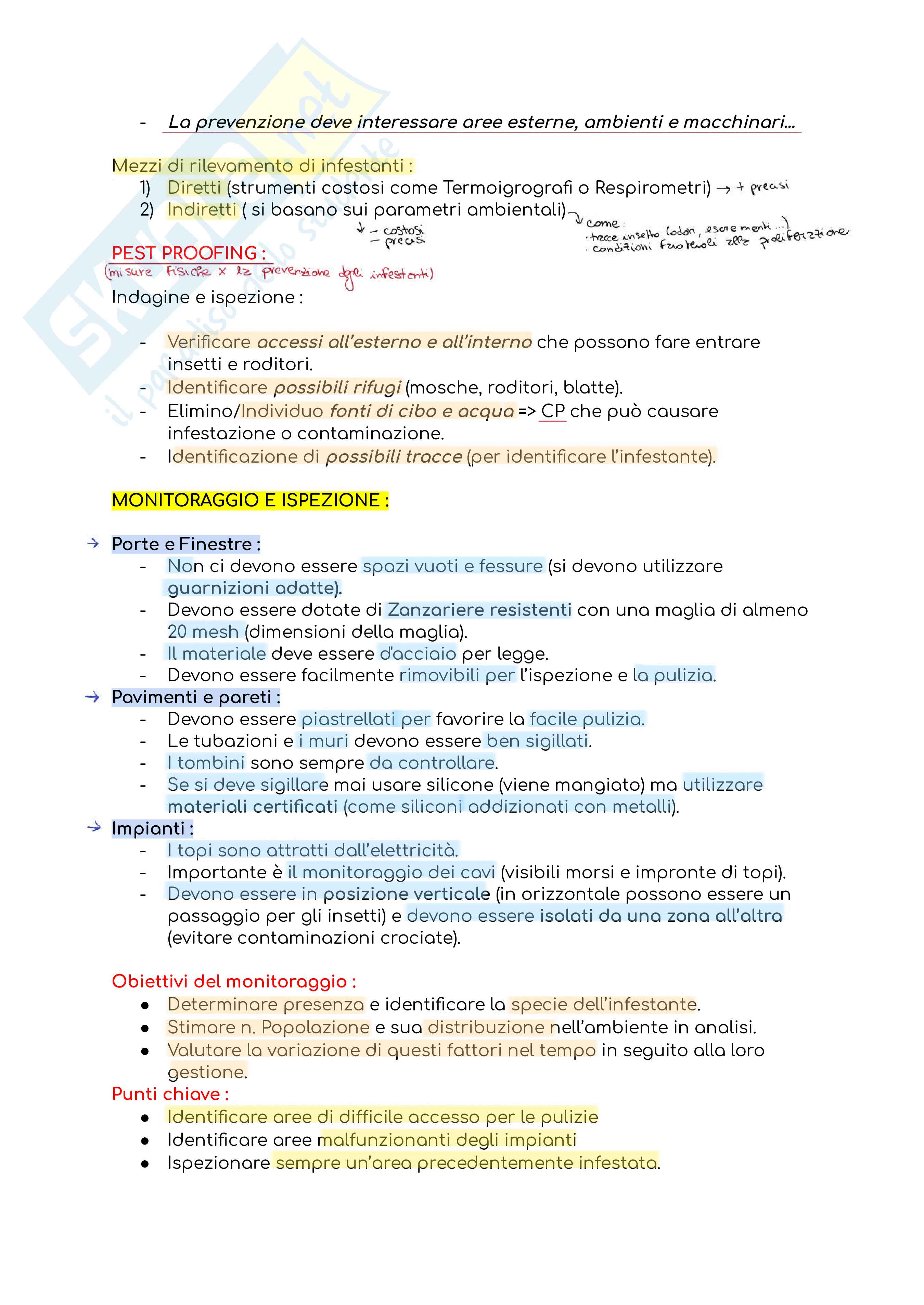 Entomologia (senza la parte in post-raccolta) Pag. 66