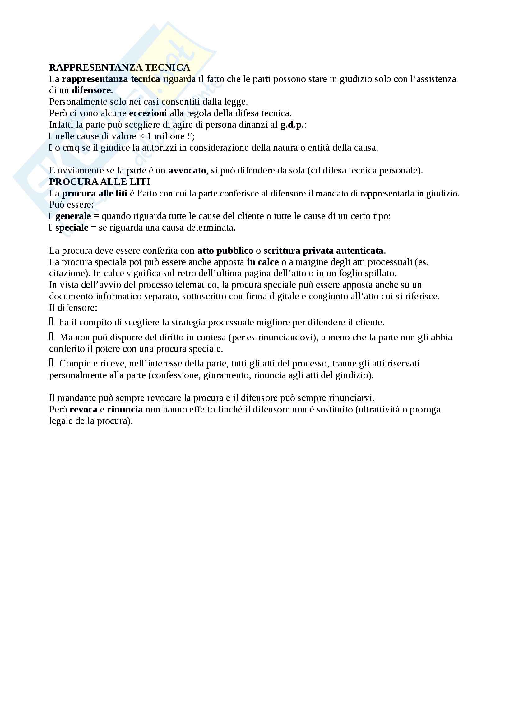 Riassunto esame Diritto Processuale Civile, prof. Sassani, libro consigliato Lineamenti del Processo Civile Italiano Pag. 16