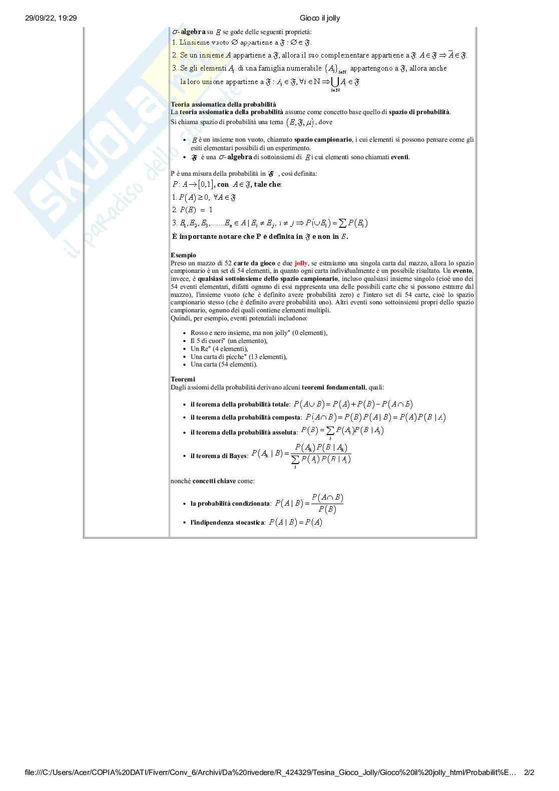 ...Gioco il Jolly!!! Pag. 31