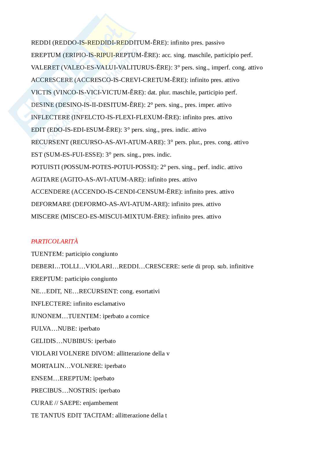 Virgilio, Eneide: traduzione, analisi e commento I (539-543), VIII (685-688), XII (791-842) Pag. 11