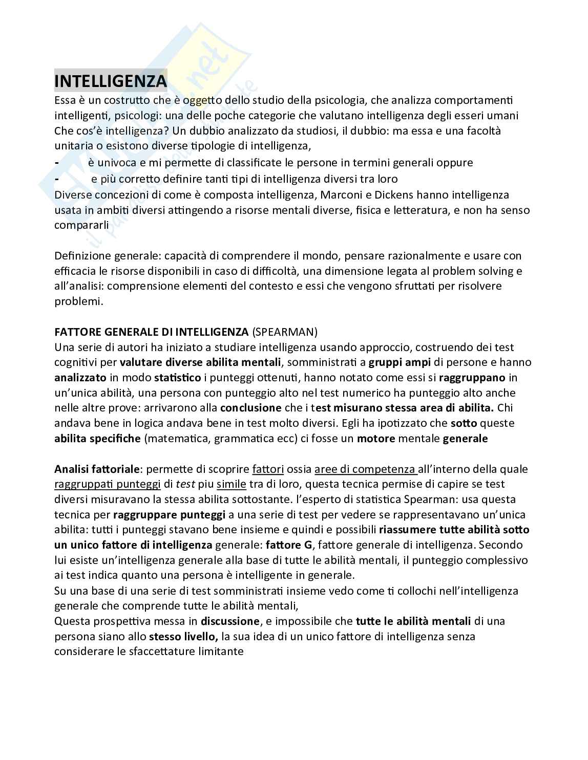 Modulo 4: intelligenza  Pag. 1
