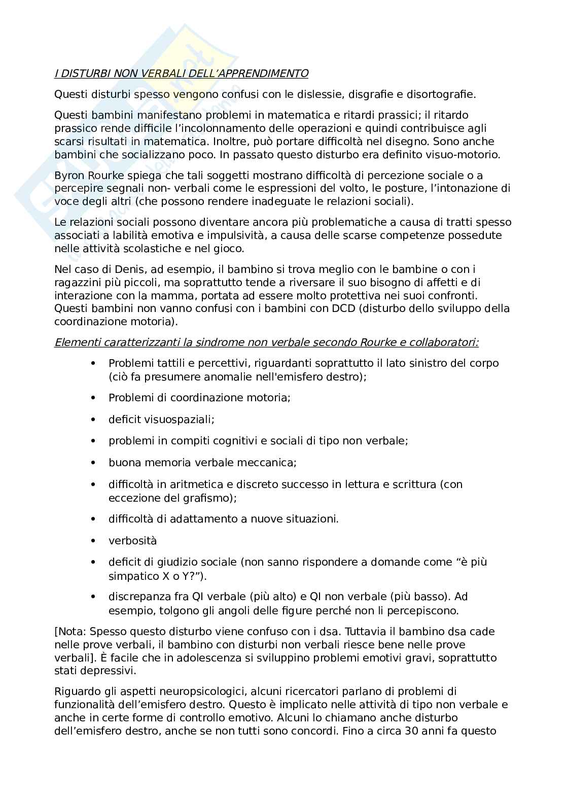  Panoramica completa su DSA, ADHD e BES Pag. 11