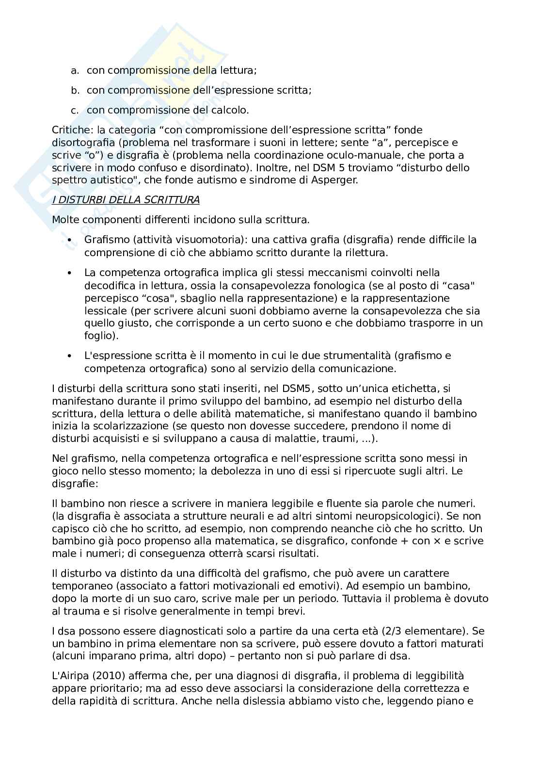  Panoramica completa su DSA, ADHD e BES Pag. 6