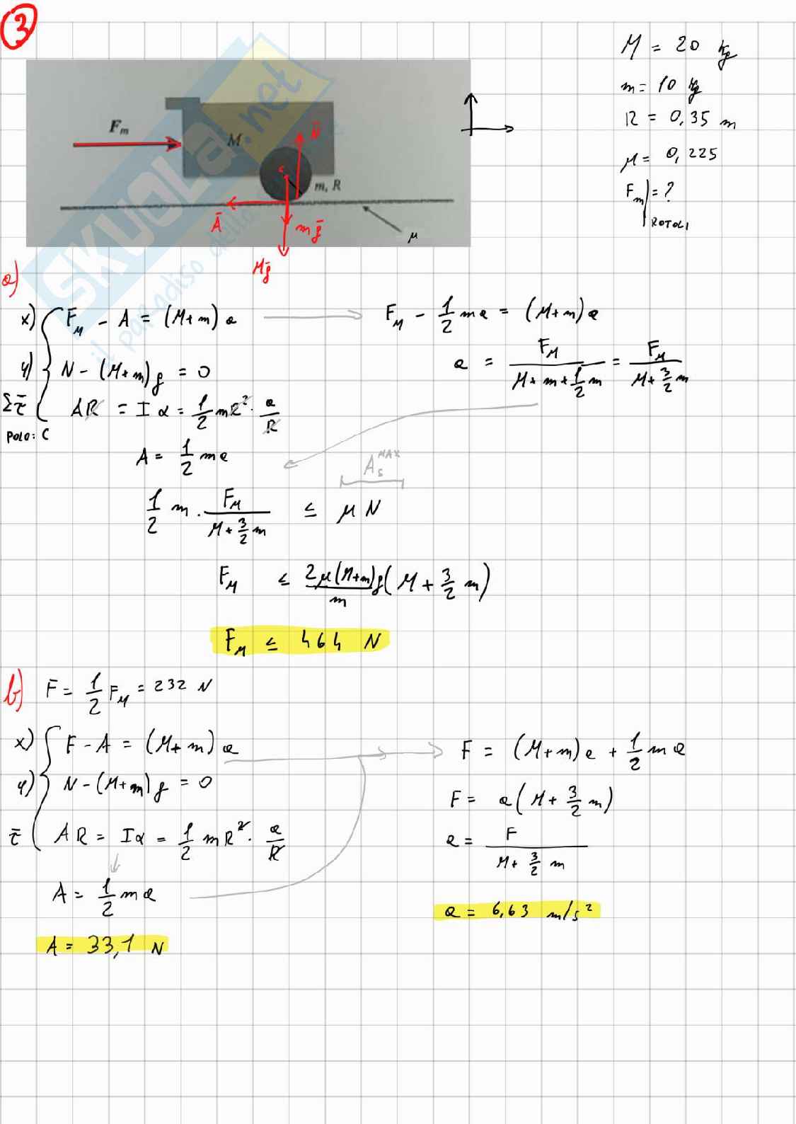 Esercizi svolti seconda prova intercorso di Fisica Pag. 11