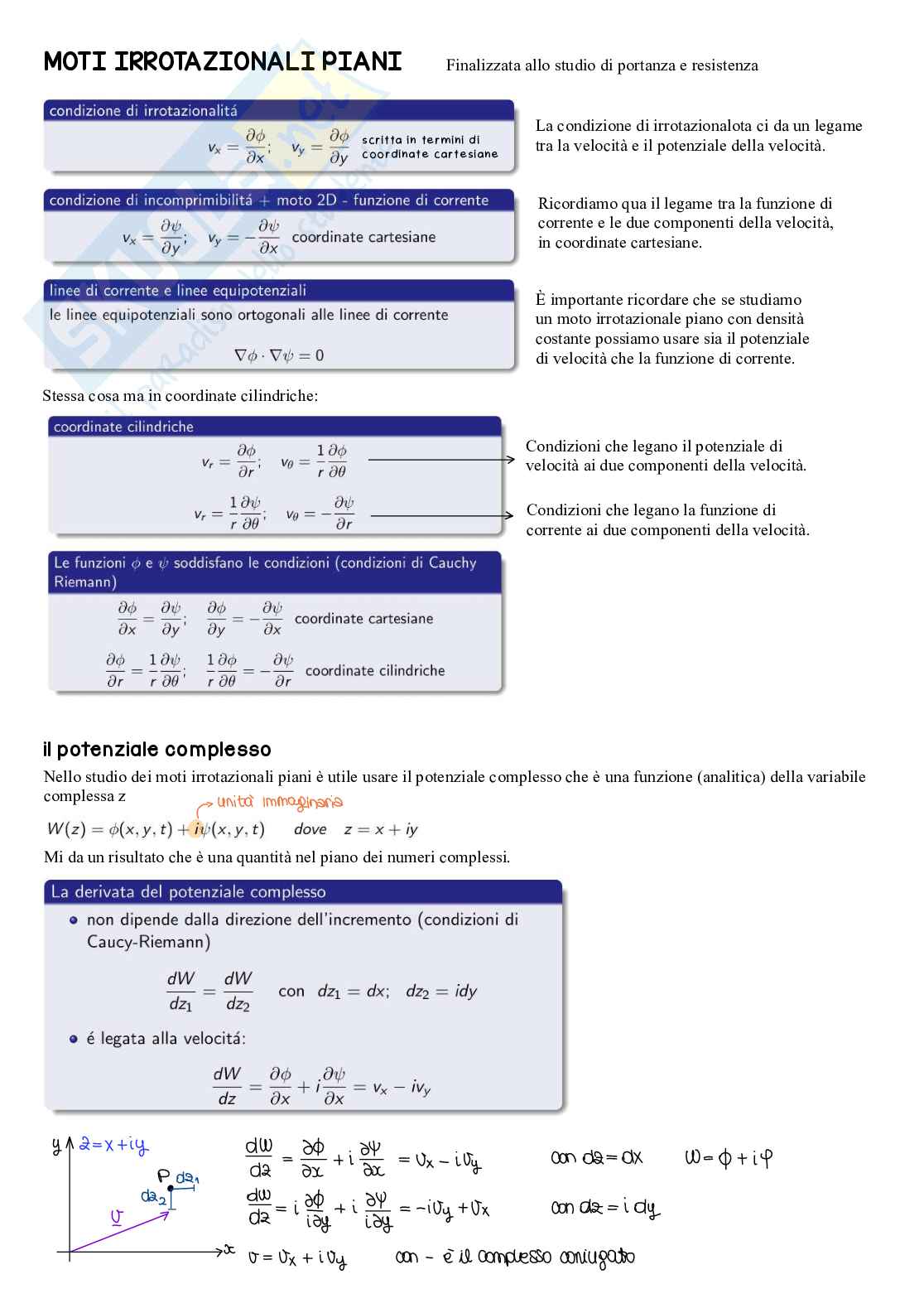 Appunti Idrodinamica 2 (magistrale) - Parte 2 Pag. 1