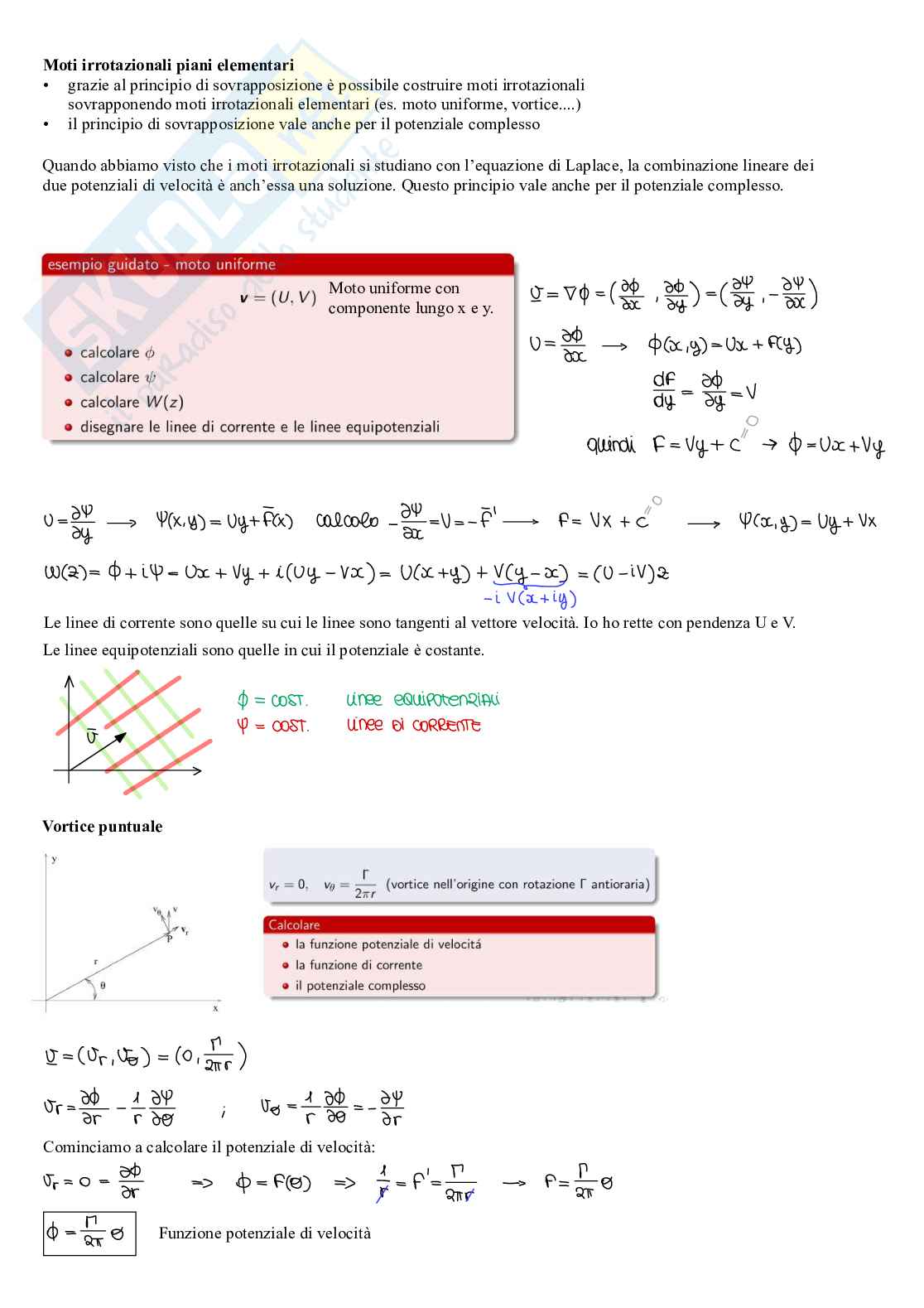 Appunti Idrodinamica 2 (magistrale) - Parte 2 Pag. 2
