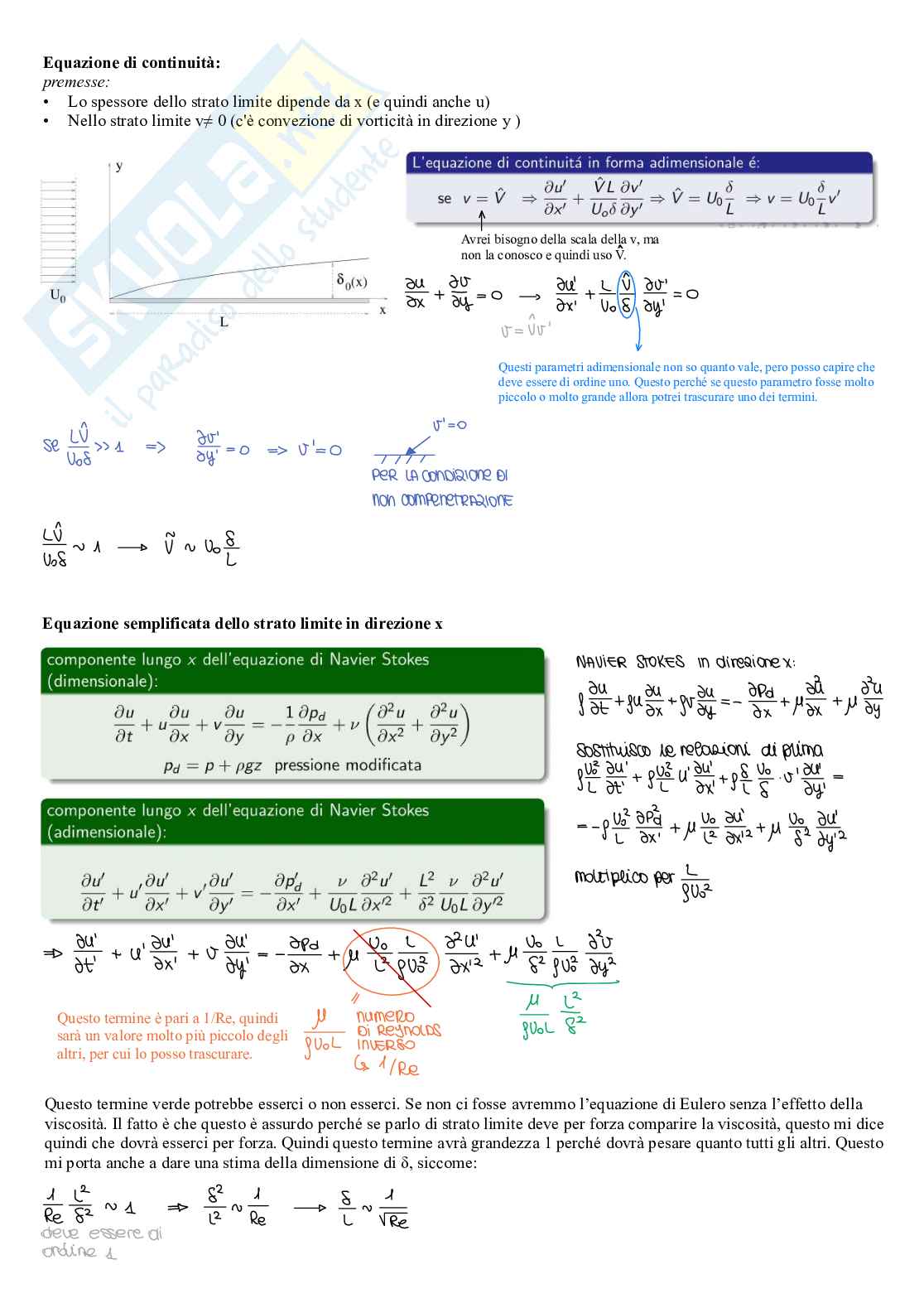 Appunti Idrodinamica 2 (magistrale) - Parte 2 Pag. 21