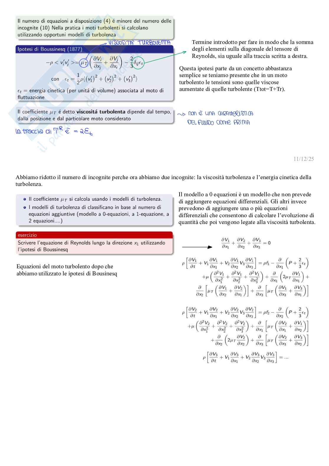 Appunti Idrodinamica 2 (magistrale) - Parte 2 Pag. 36