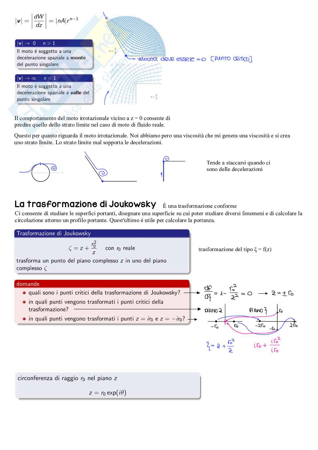 Appunti Idrodinamica 2 (magistrale) - Parte 2 Pag. 6